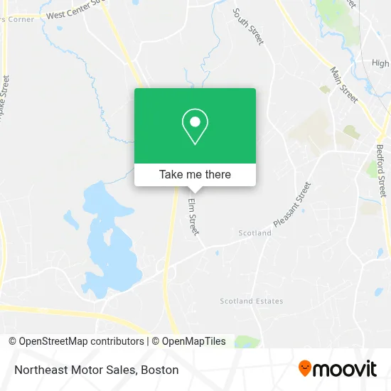 Northeast Motor Sales map
