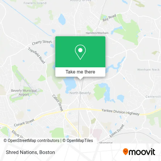 Shred Nations map