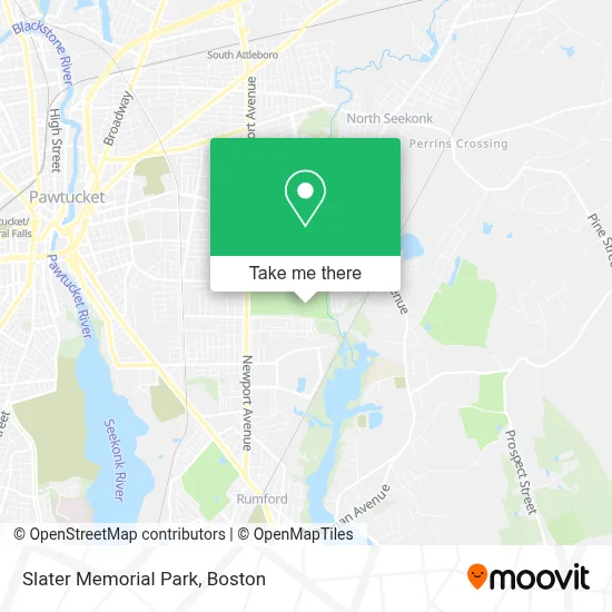 Slater Memorial Park map