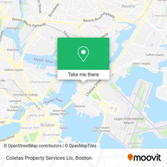 Coletas Property Services Llc map