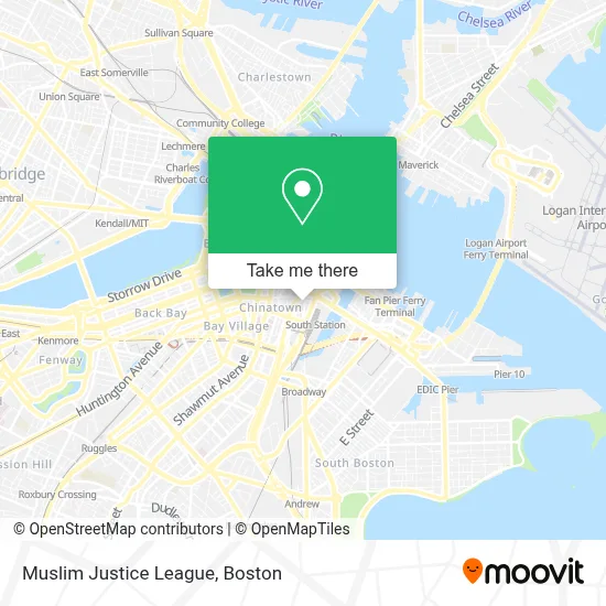Muslim Justice League map