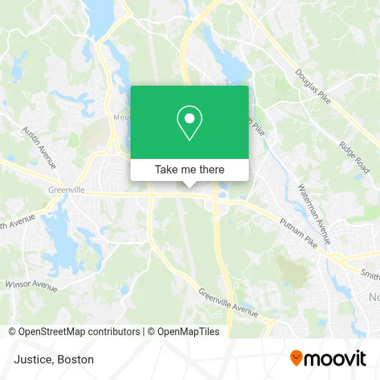 Justice map