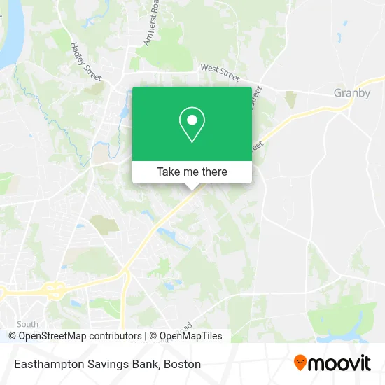 Easthampton Savings Bank map