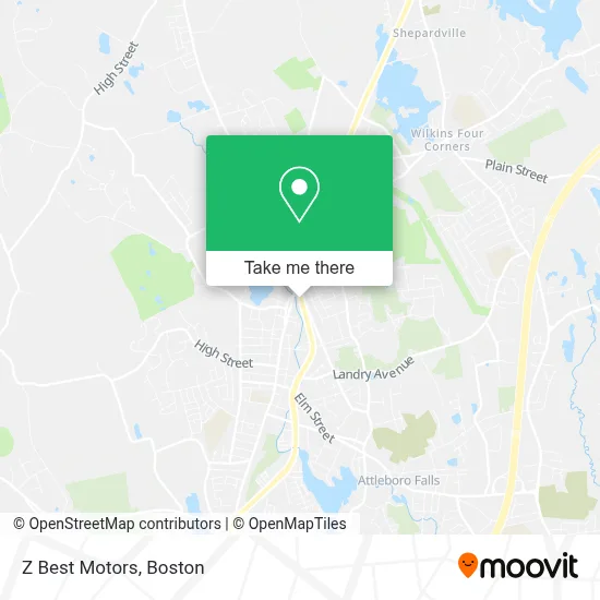Z Best Motors map
