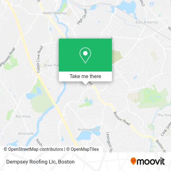 Dempsey Roofing Llc map