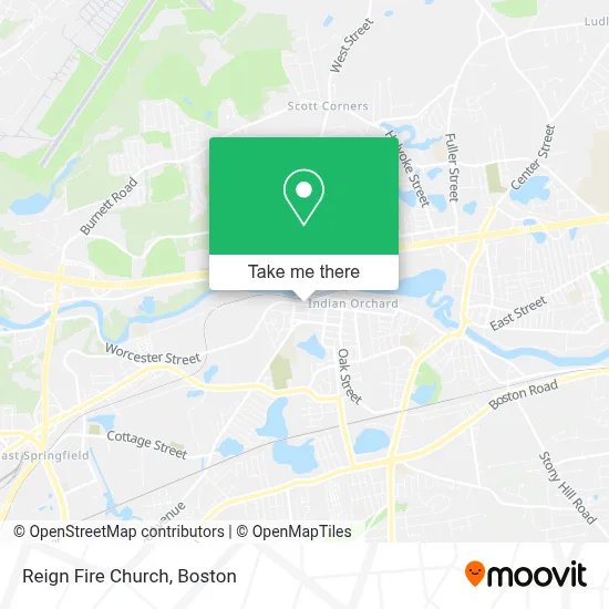 Reign Fire Church map