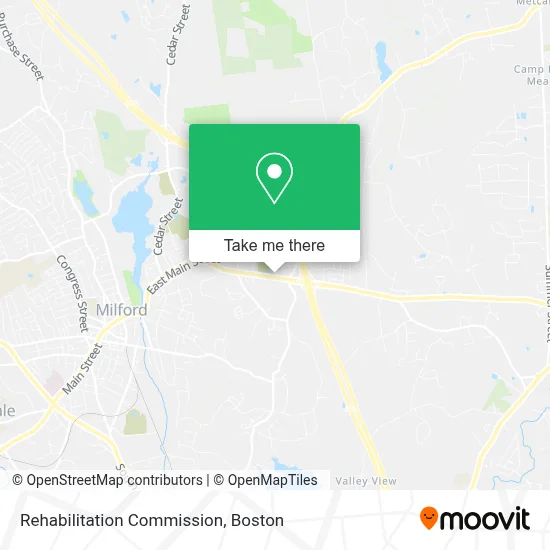 Rehabilitation Commission map