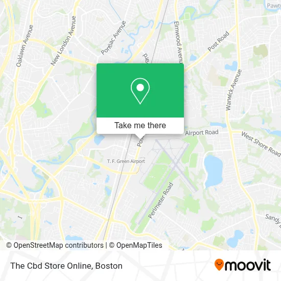 The Cbd Store Online map