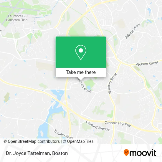 Dr. Joyce Tattelman map