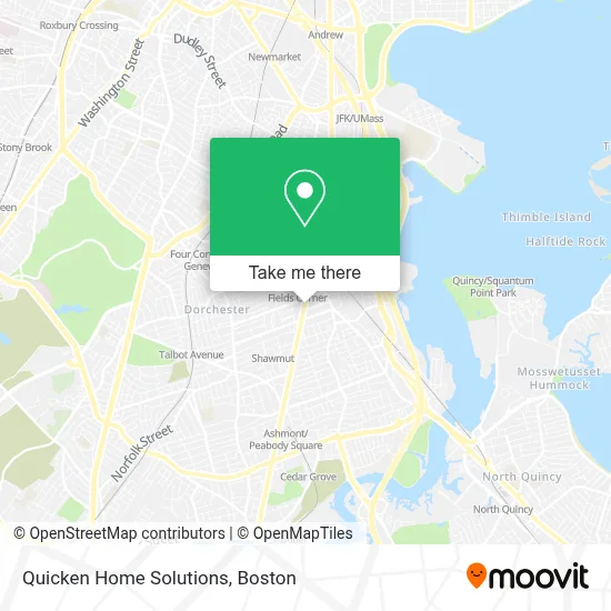 Quicken Home Solutions map