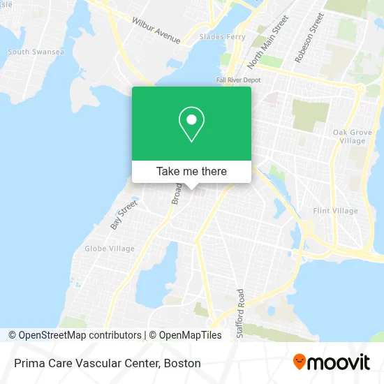 Prima Care Vascular Center map