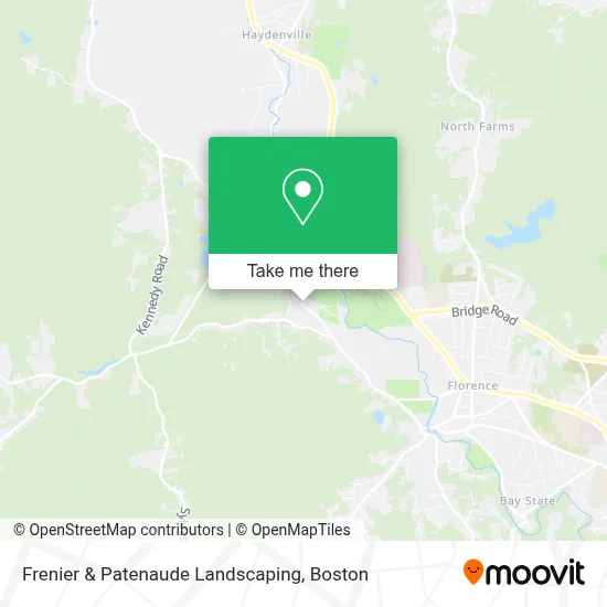 Frenier & Patenaude Landscaping map