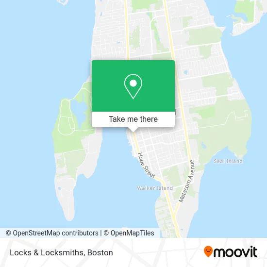 Locks & Locksmiths map
