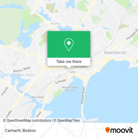 Carhartt map