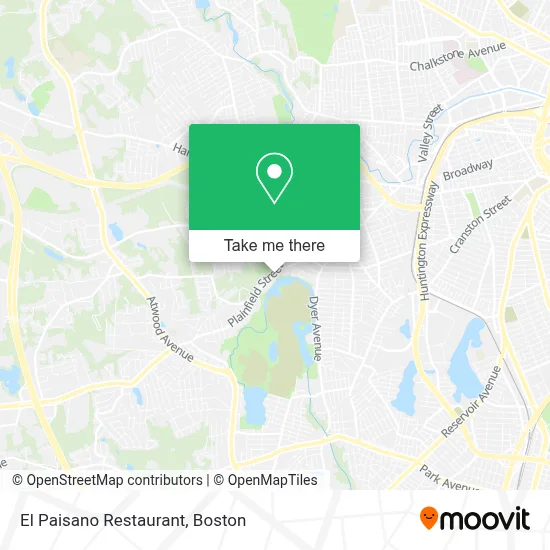 El Paisano Restaurant map
