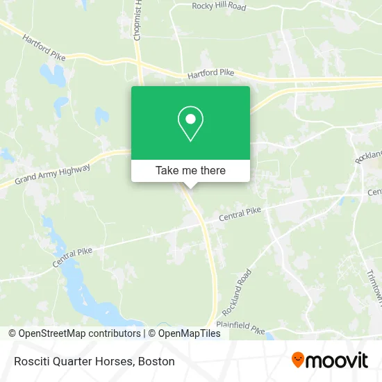 Rosciti Quarter Horses map
