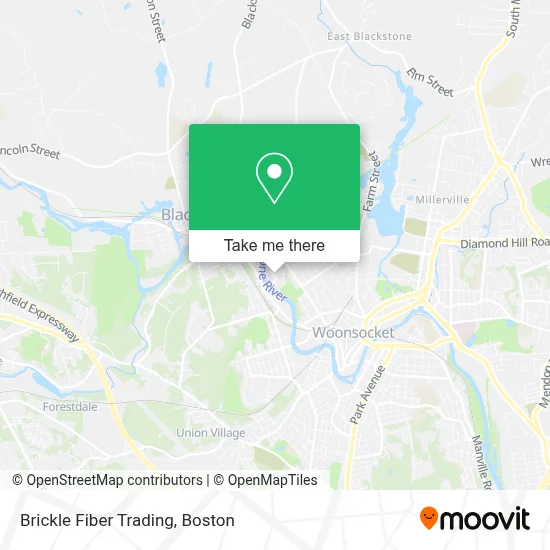 Brickle Fiber Trading map