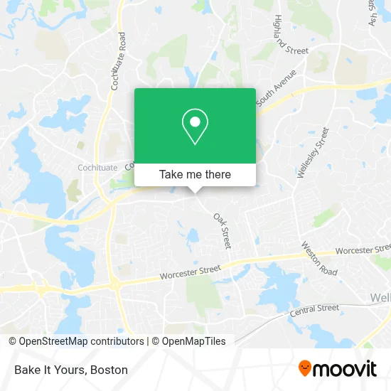 Bake It Yours map