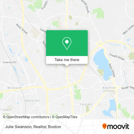 Julie Swanson, Realtor map