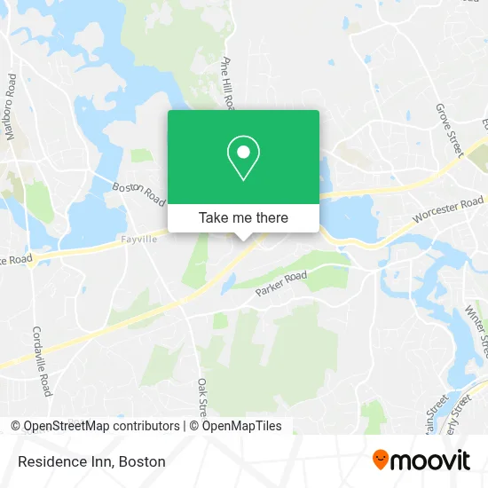Residence Inn map