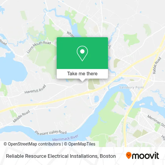 Reliable Resource Electrical Installations map