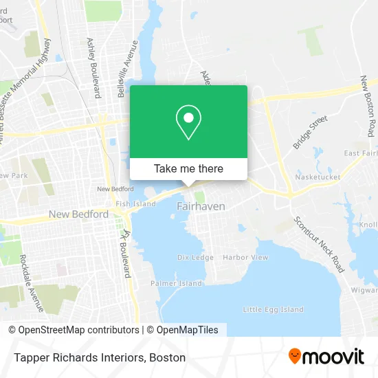 Tapper Richards Interiors map