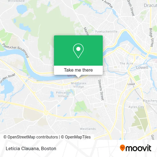 Letícia Clauana map