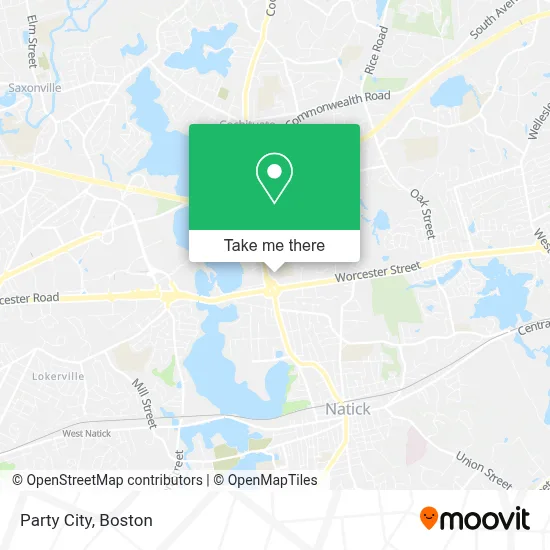 Party City map