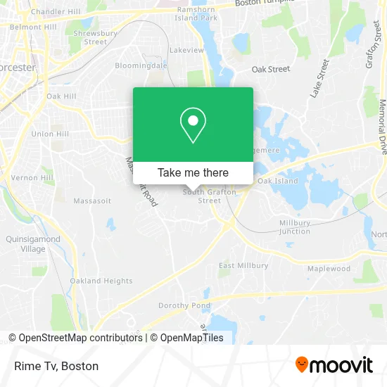Rime Tv map