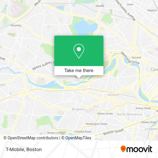 T-Mobile map