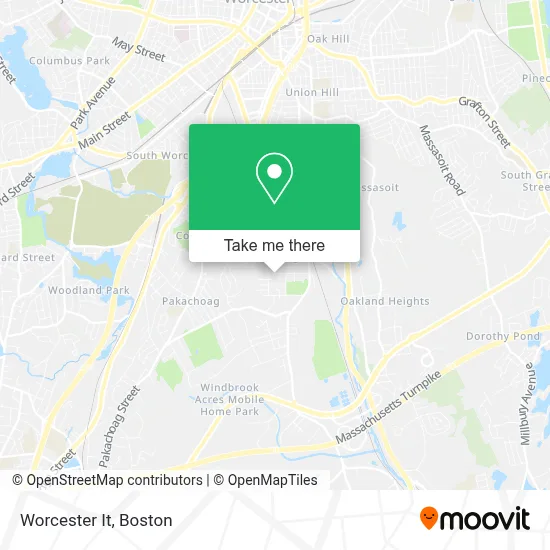 Worcester It map