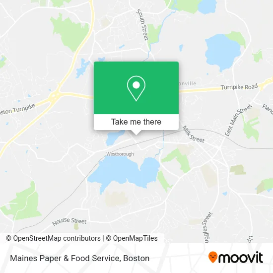 Maines Paper & Food Service map