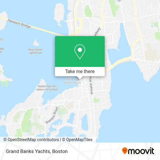 Grand Banks Yachts map