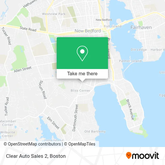Clear Auto Sales 2 map