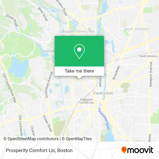 Prosperity Comfort Llc map