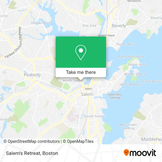 Salem's Retreat map
