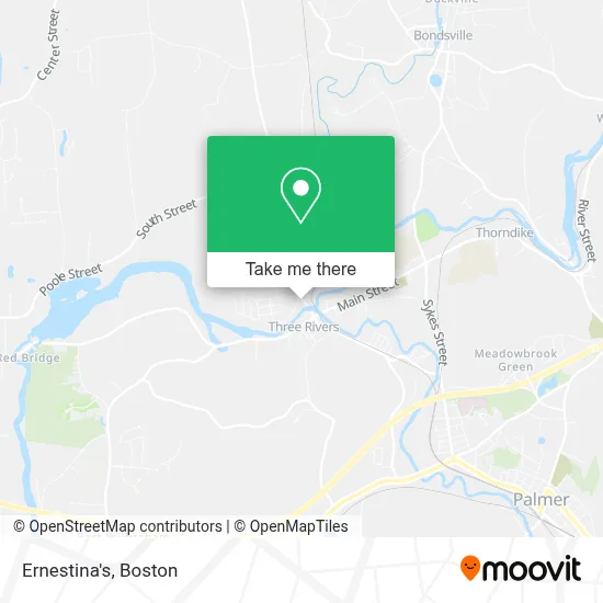 Ernestina's map