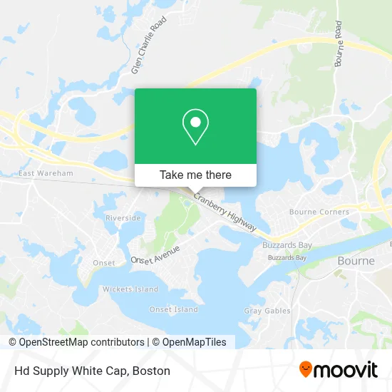 Hd Supply White Cap map