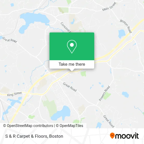 S & R Carpet & Floors map