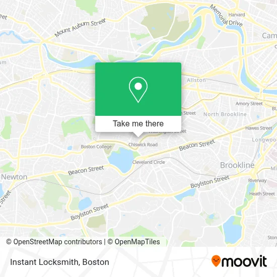 Instant Locksmith map