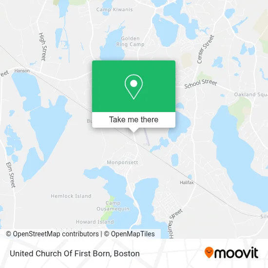 United Church Of First Born map