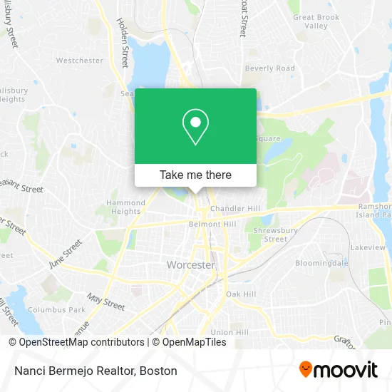 Nanci Bermejo Realtor map