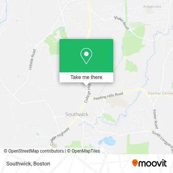 Southwick map
