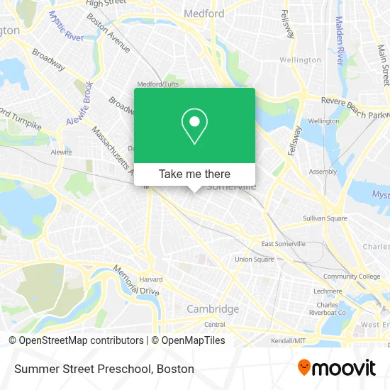 Summer Street Preschool map