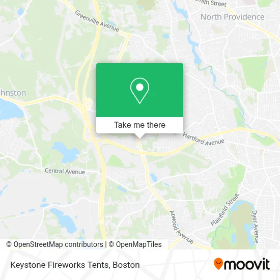 Keystone Fireworks Tents map