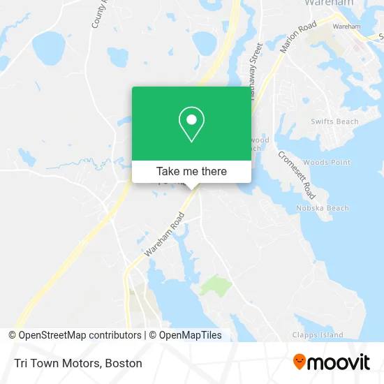 Tri Town Motors map