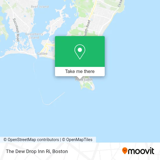 The Dew Drop Inn Ri map