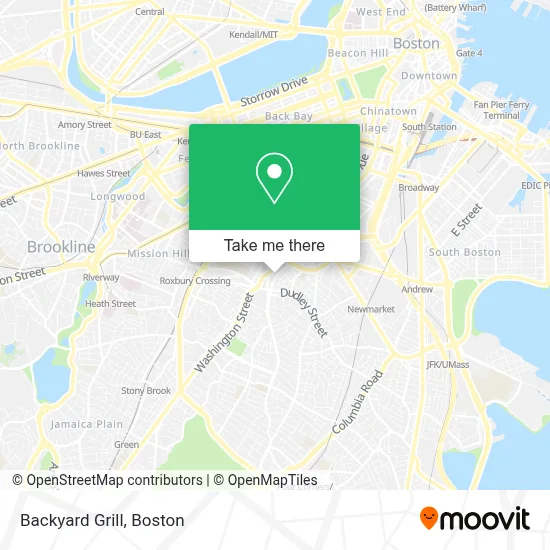 Backyard Grill map