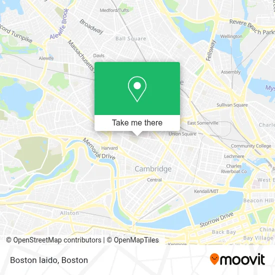 Boston Iaido map