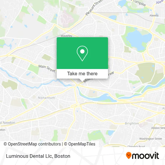 Luminous Dental Llc map